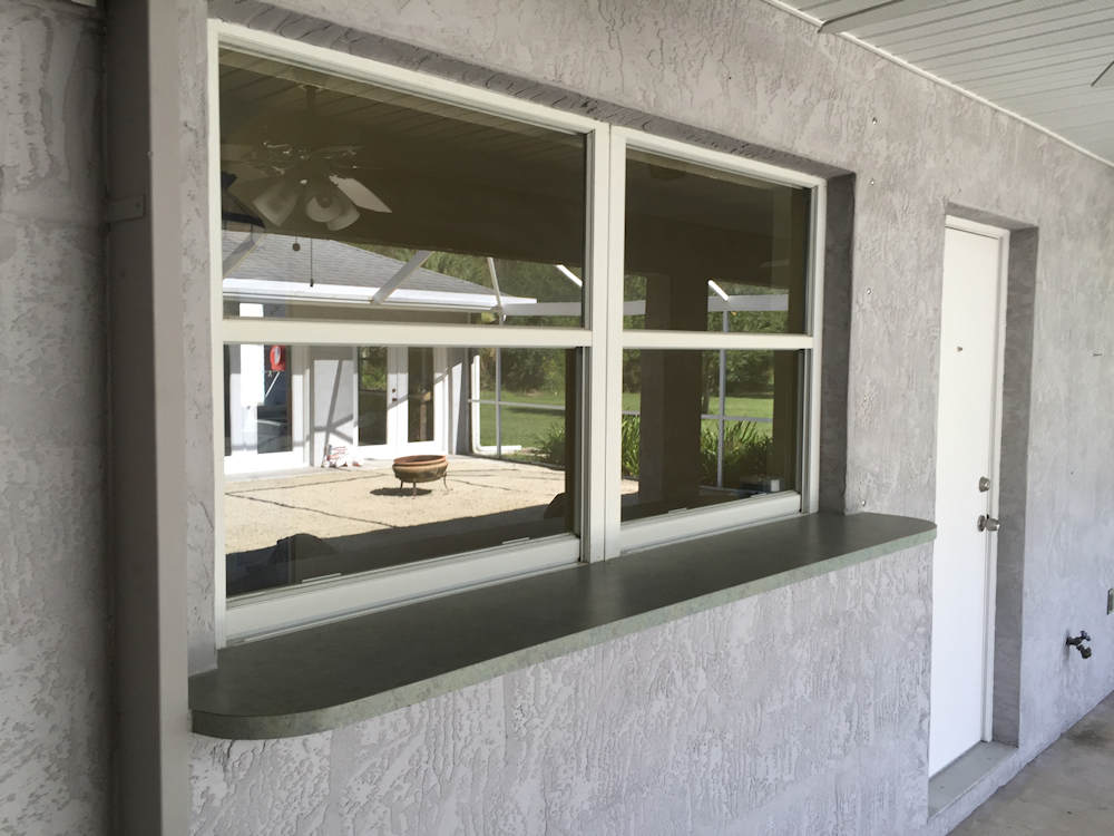 Atrium with space for a pool